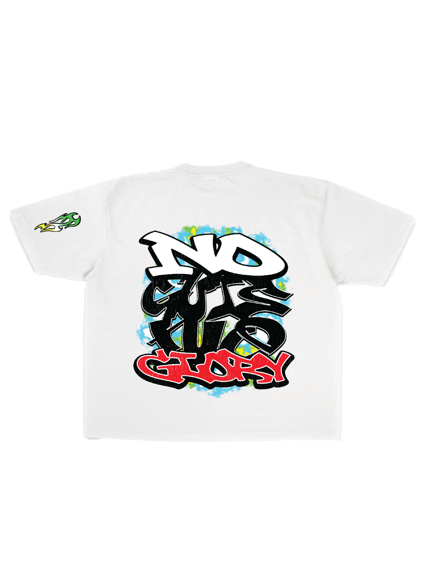 "NO GUTS" Tee