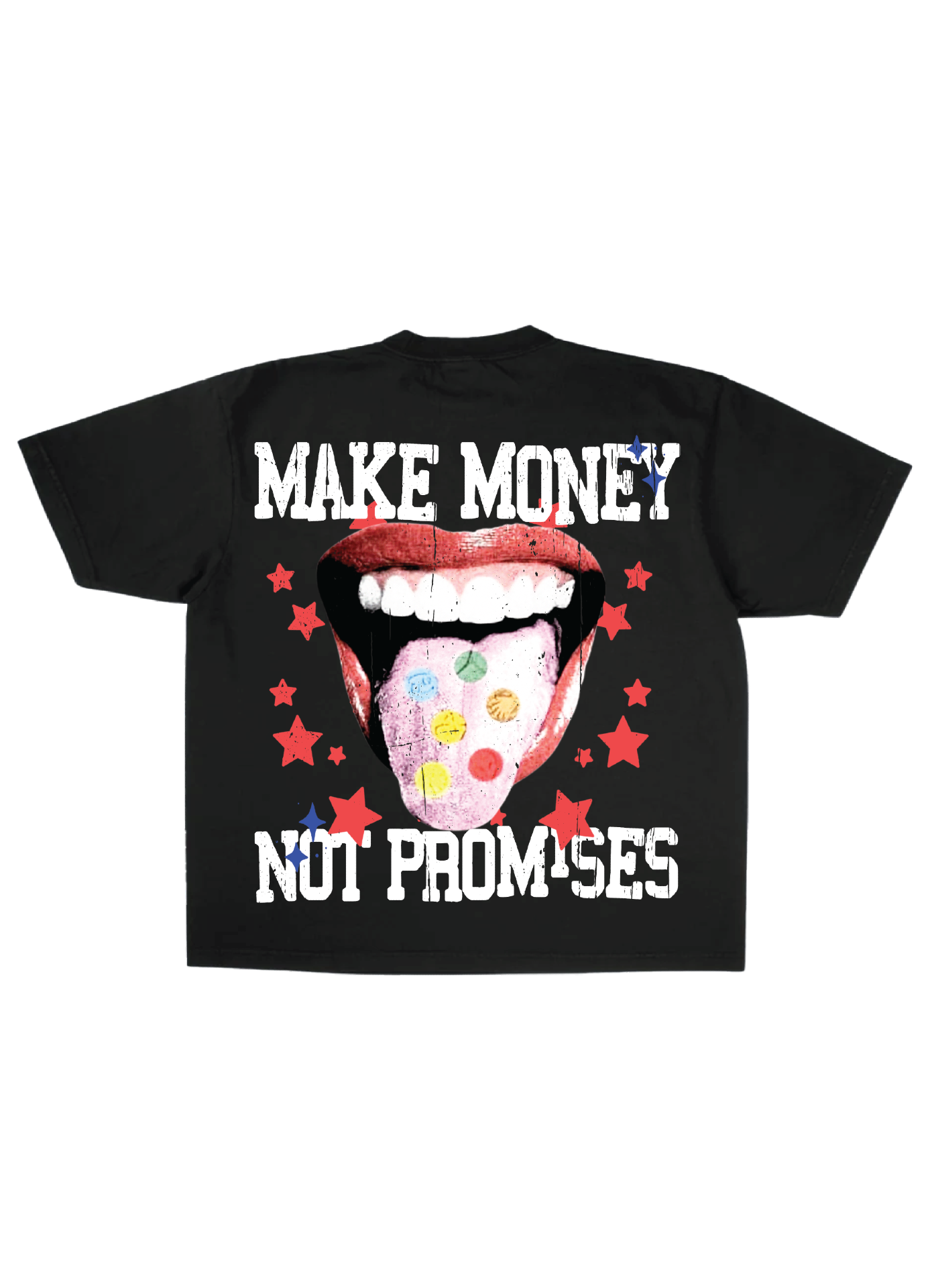"money > promises" Tee