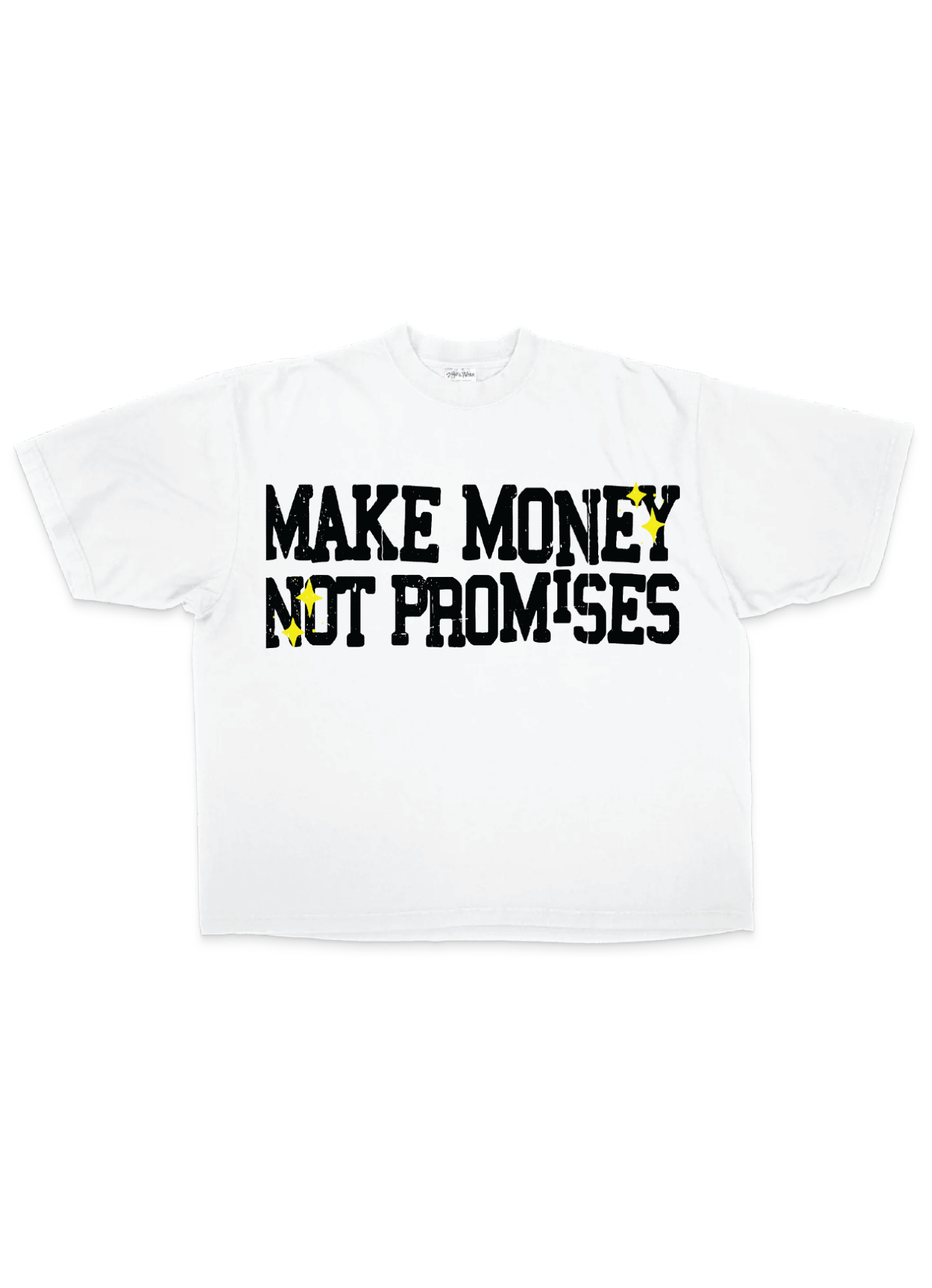 "money > promises" Tee